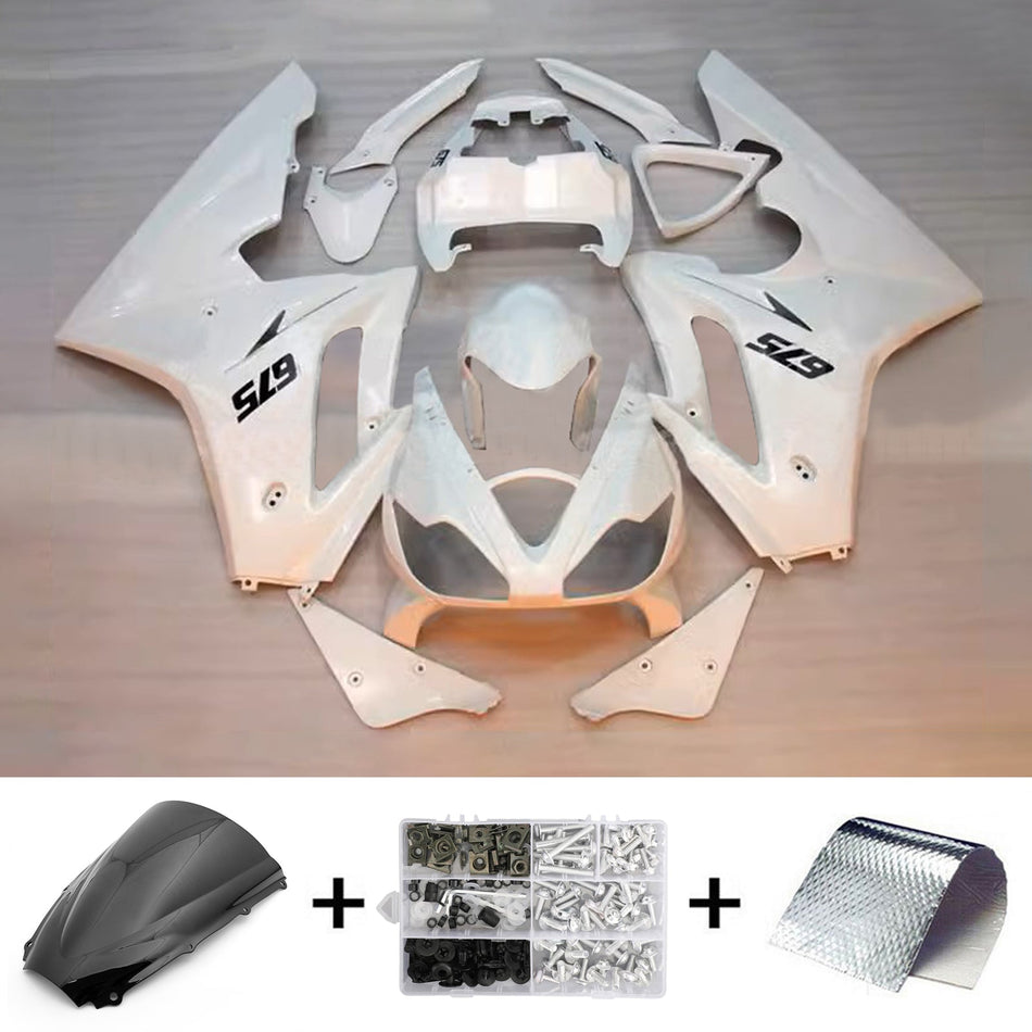 2006-2008 Triumph Daytona 675 Einspritzverkleidungssatz Karosserie Kunststoff ABS