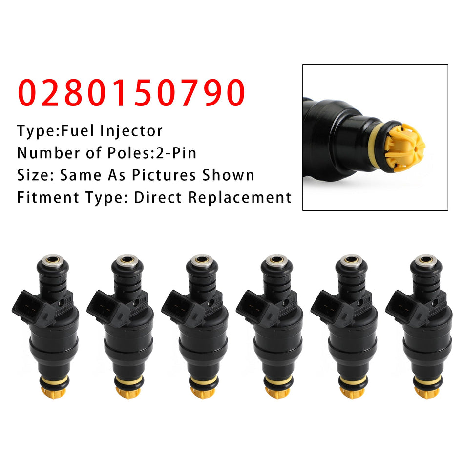 6 Stück Kraftstoffeinspritzdüsen für Holden Commodore VS Statesman Ford Falcon EL 0280150790