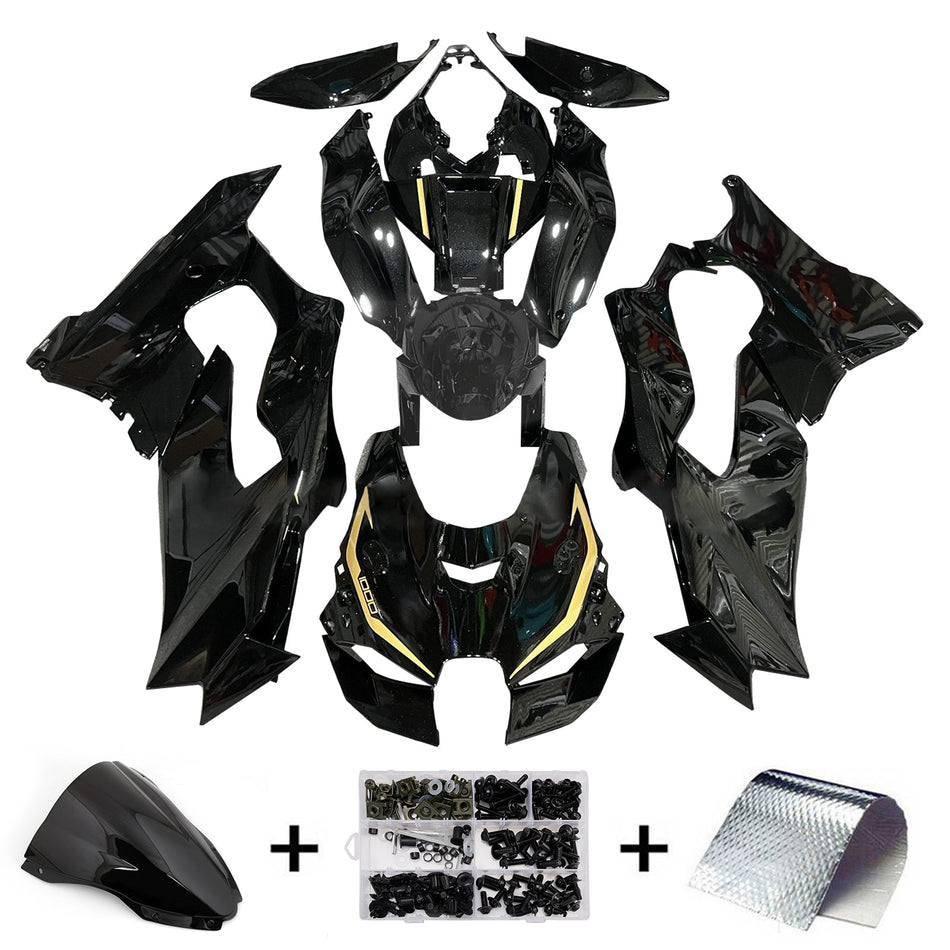Injection Verkleidung Kit Karosserie ABS fit Für Kawasaki ZX-10R ZX-10RR 2021-2025