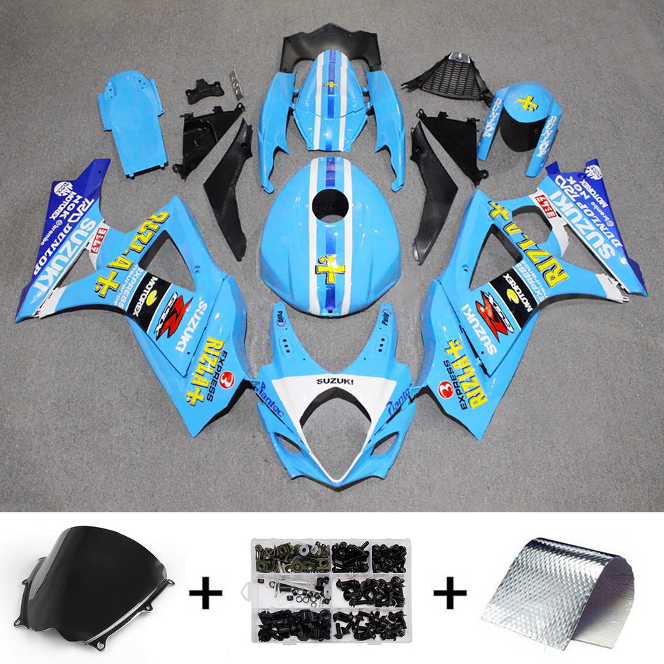 Verkleidungssatz aus ABS-Kunststoff für Suzuki GSXR1000 2007-2008 K7
