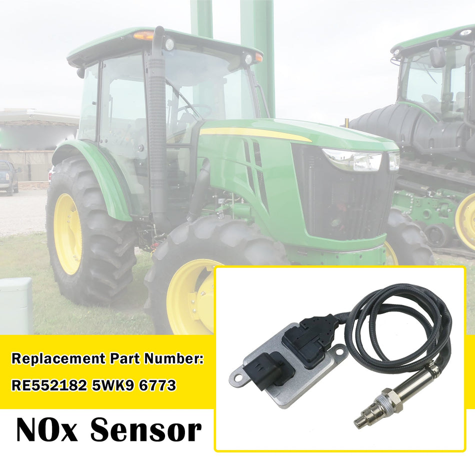 RE552182 NOx-Sensor (Stickoxidsensor) 5WK9 6773, passend für John Deere Traktoren 5085M, 5100M und 5115M