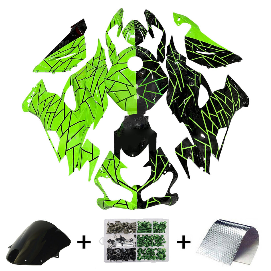 Injection Verkleidung Kit Karosserie Kunststoff ABS fit Für Kawasaki ZX6R 2019-2023