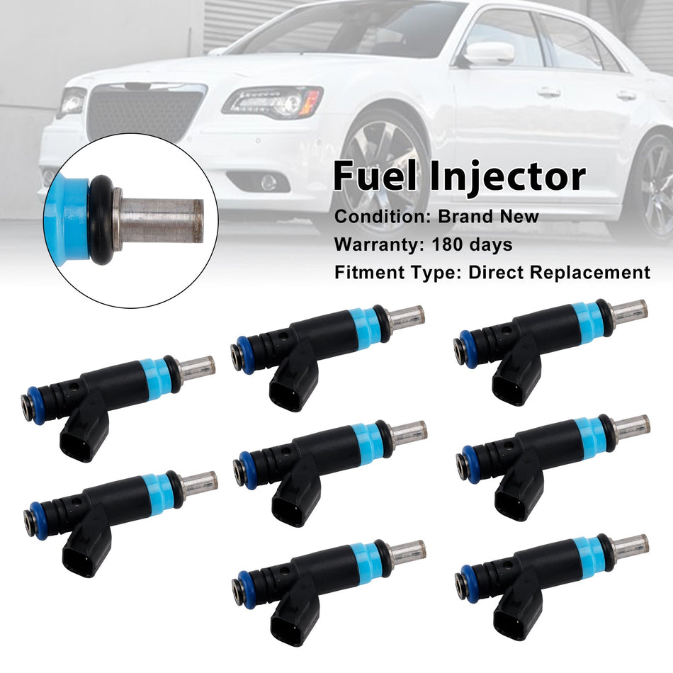 8PCS Kraftstoff Injektor 05038337AB Fit Dodge Charger Fit Grand Cherokee 2012-2021