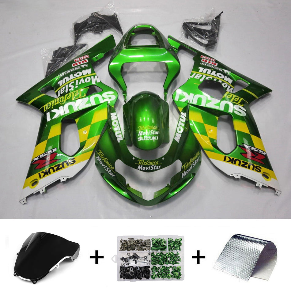 Verkleidungssatz für Suzuki GSXR600 (2001–2003) und GSXR750 (2000–2003) K1