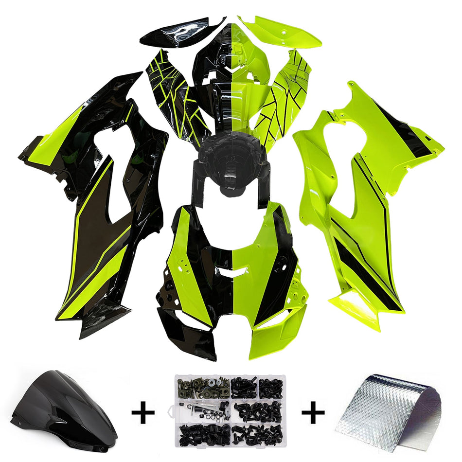 Injection Verkleidung Kit Karosserie ABS fit Für Kawasaki ZX-10R ZX-10RR 2021-2025