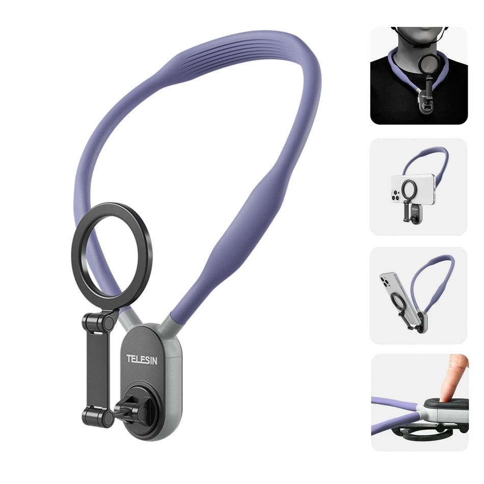 Magsafe Handy Magnetische Neck Halter Halterung Quick Release Stoßdämpfung