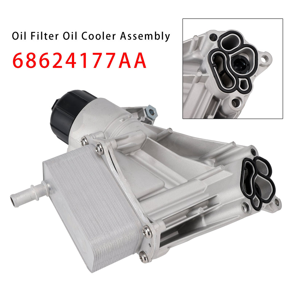 Ölfilter-Ölkühler-Baugruppe 68624177AA für Dodge Ram 3.0L V6 Diesel (2014–2019)