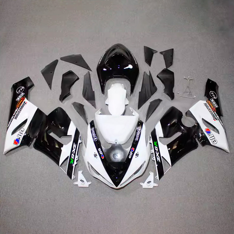 Verkleidungssatz aus ABS-Kunststoff, passend für Kawasaki ZX6R 636 (2005-2006)