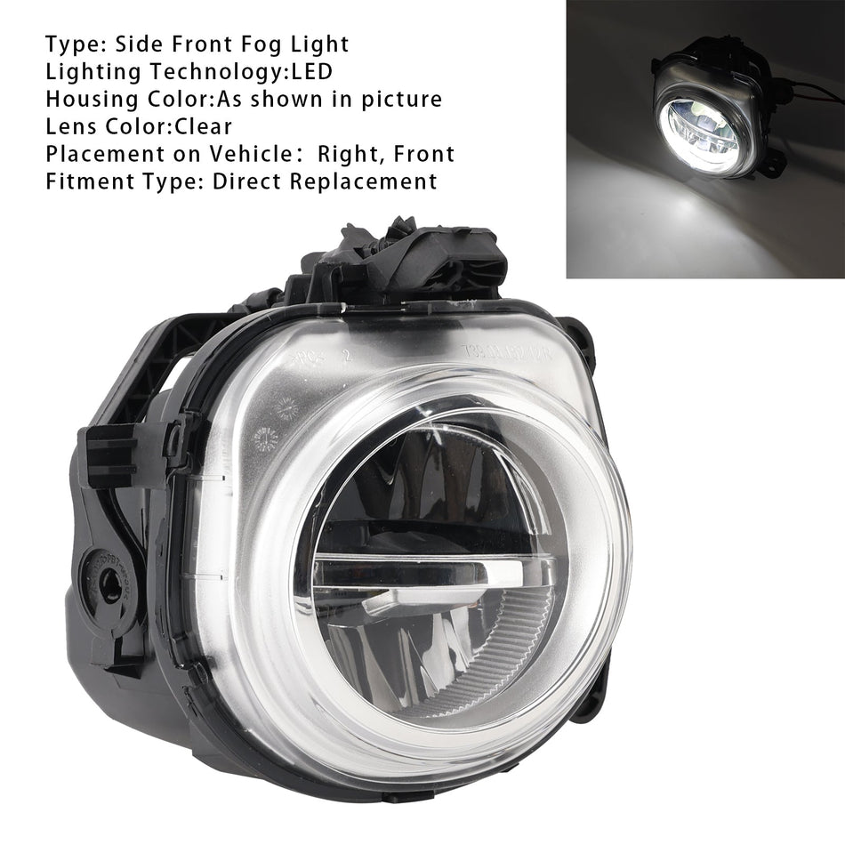 1 Stück LED Nebelscheinwerfer vorne rechts für BMW X3 F25 X4 F26 X5 F15 X6 F16 63177317252