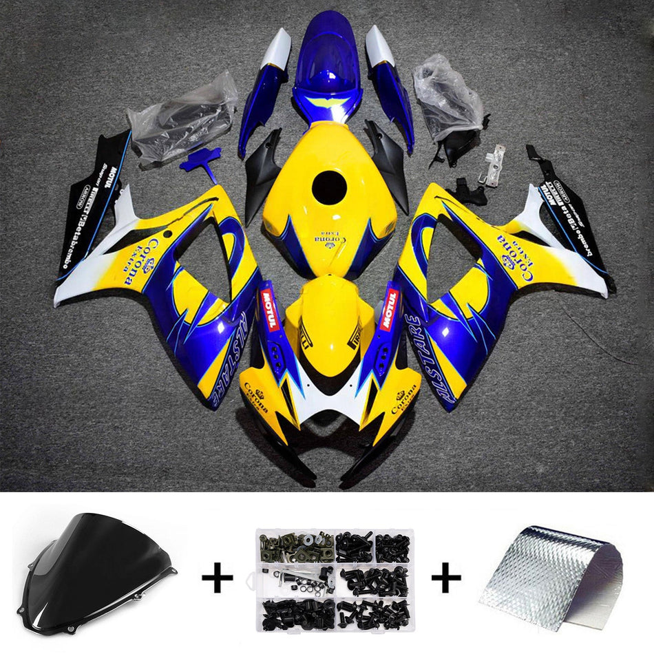 Verkleidungssatz aus ABS-Kunststoff für Suzuki GSXR 600/750 2006-2007 K6
