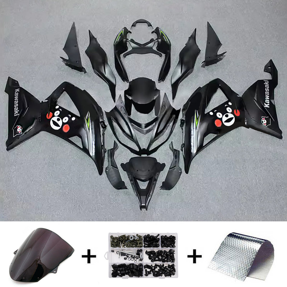 Verkleidungssatz aus ABS-Kunststoff, passend für Kawasaki ZX6R 636 (2013–2018)