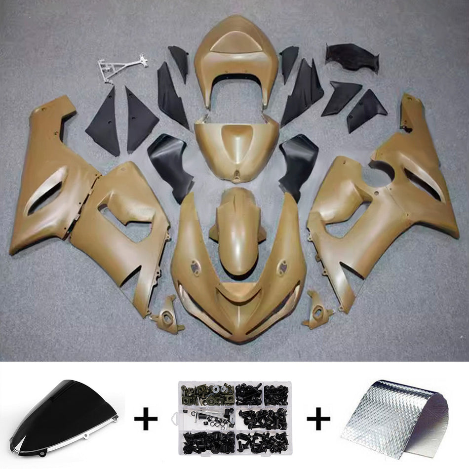 Verkleidungssatz aus ABS-Kunststoff, passend für Kawasaki ZX6R 636 (2005-2006)