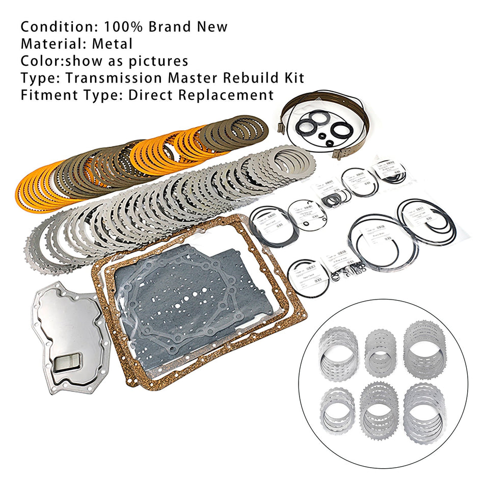 5-Gang Nissan RE5R05A V6 Titan RE5R05A Getriebe-Master-Umbausatz