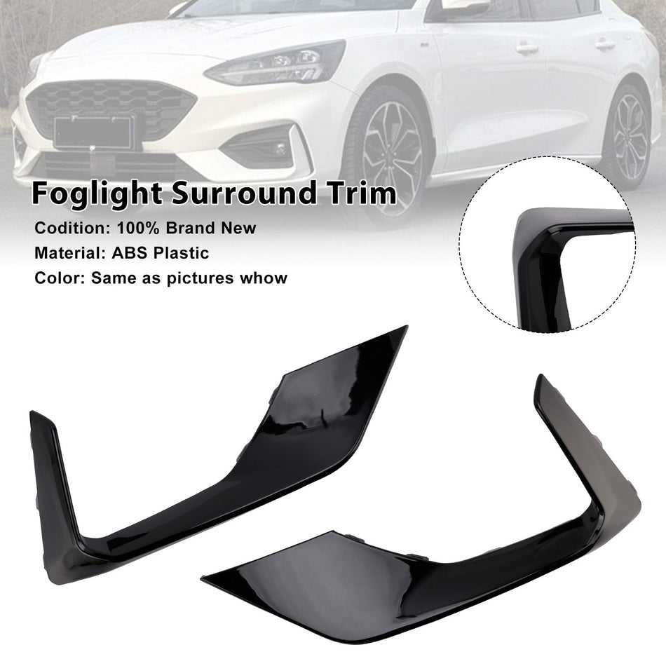 2018–2021 Ford Focus ST + ST Line MK4 2-teilige Nebelscheinwerfer-Einfassung