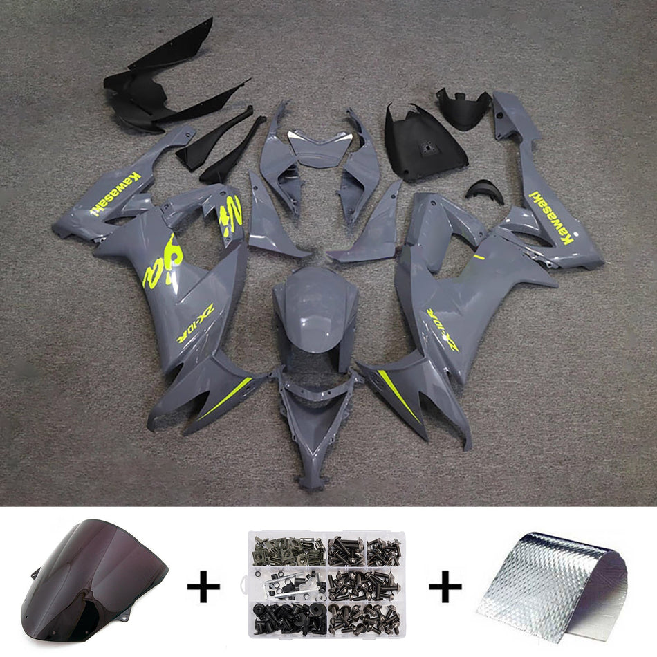 Verkleidungssatz aus ABS-Kunststoff, passend für Kawasaki ZX10R 2008-2010