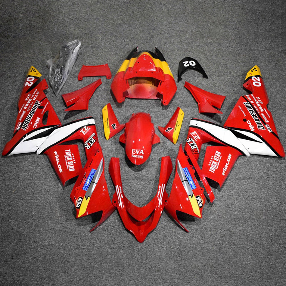 Verkleidungssatz aus ABS-Kunststoff, passend für Kawasaki ZX10R 2004-2005