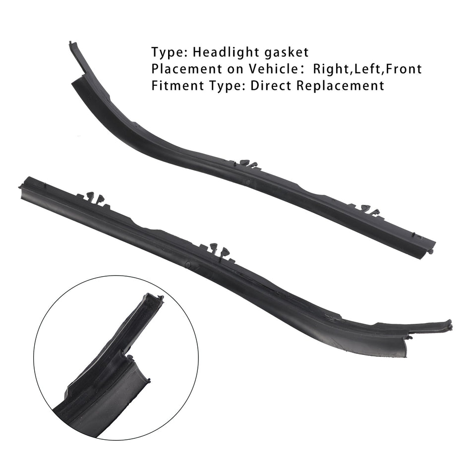1996-1999 BMW 5 E39 Front Upper Headlight Seal Seal Left &amp; Right