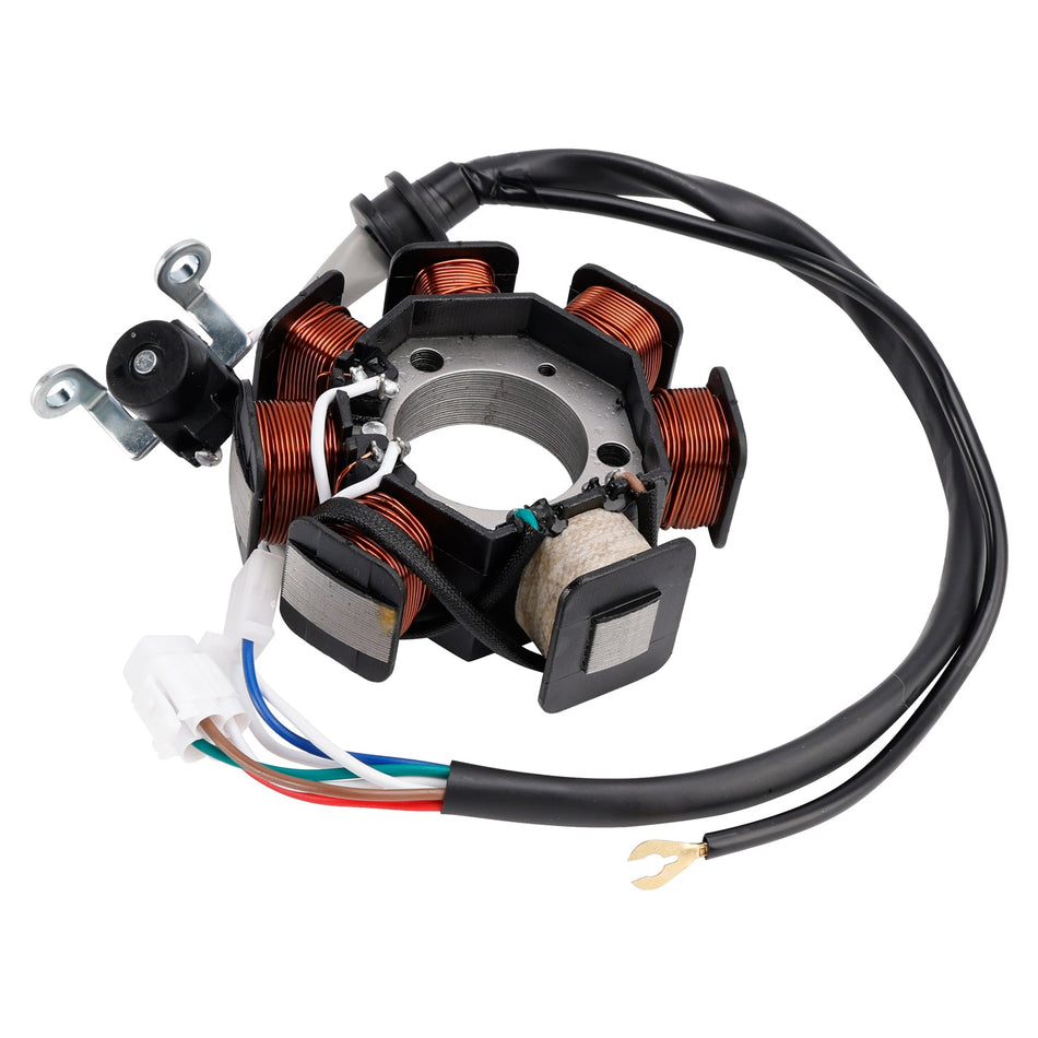2004/2006/2008/2010/2013-2024 Yamaha YBR125 YBR125E YBR125EGS YBR125G 7 Spulen Stator Generator 5VL-H5510-00