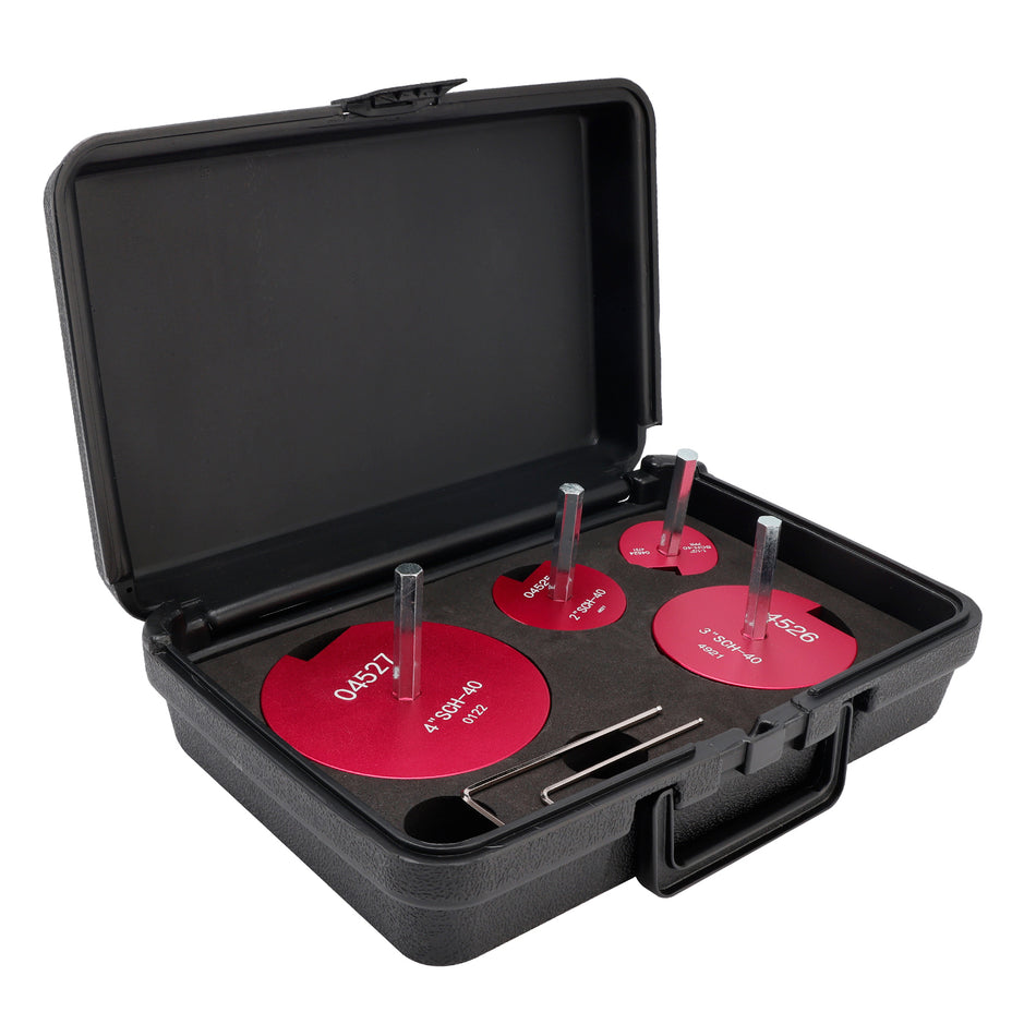 4PCS. PVC Rohr-Entgrater Set – Socket Saver für 1/2" Bohrmaschinen