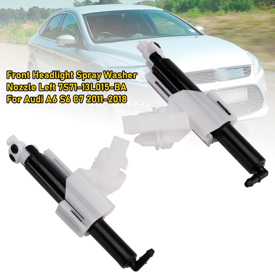 2007-2014 Ford Mondeo MK4 1 Paar Frontscheinwerfer-Waschdüsen