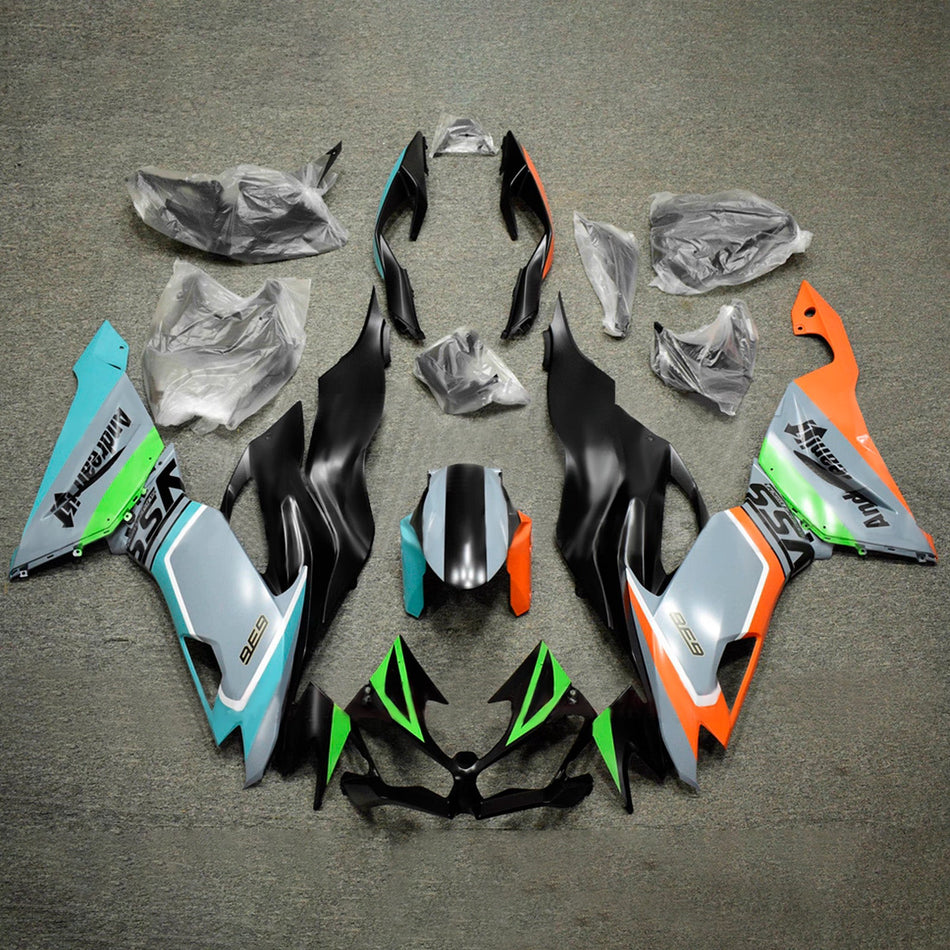 Verkleidungssatz aus ABS-Kunststoff, passend für Kawasaki ZX6R 2019-2023