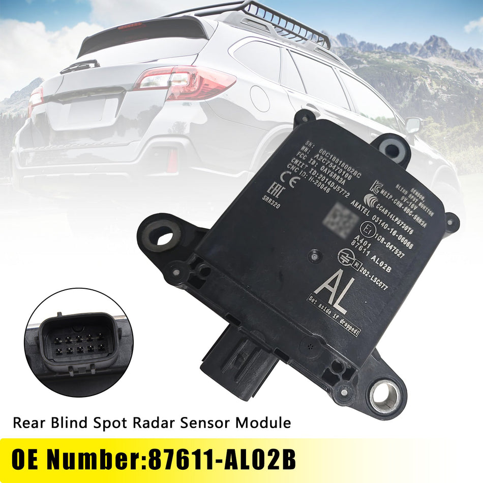 Radarsensormodul für den hinteren Totwinkel 87611-AL02B für Subaru Outback 2018-2019