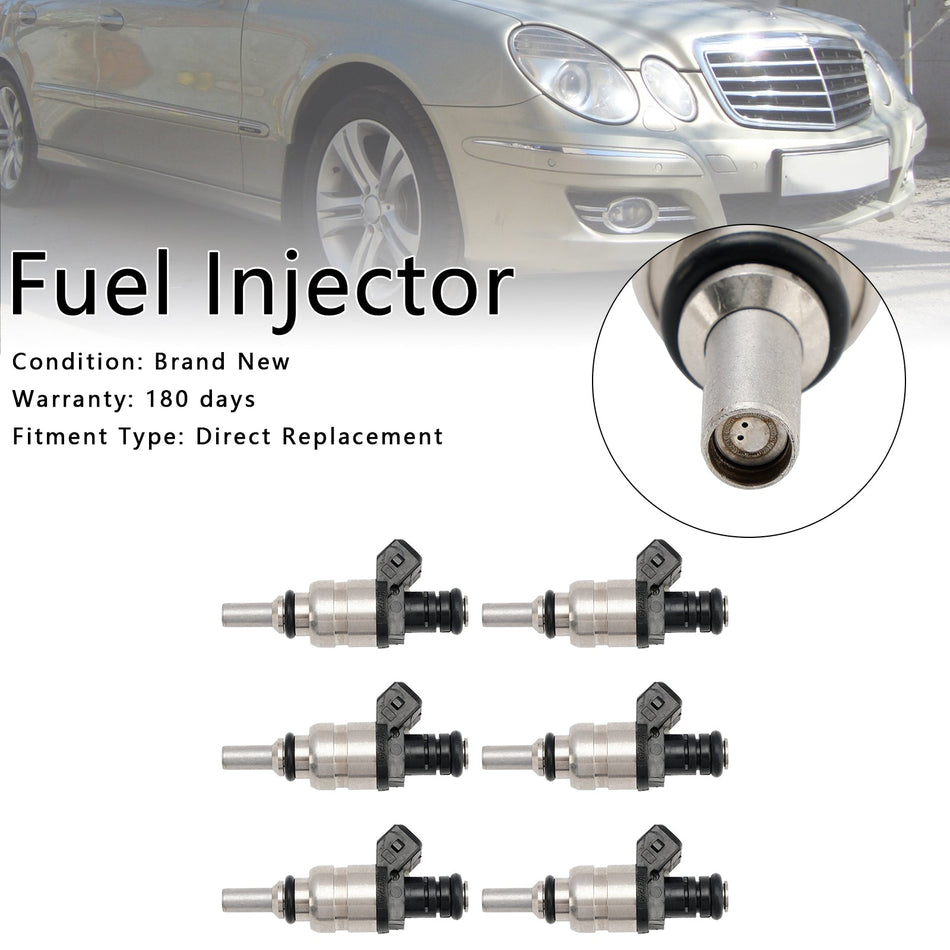 6 STüCKE Kraftstoffinjektor 13537546244 Passend für BMW 325xi 325i 320i 325Ci 525i 2001-2005