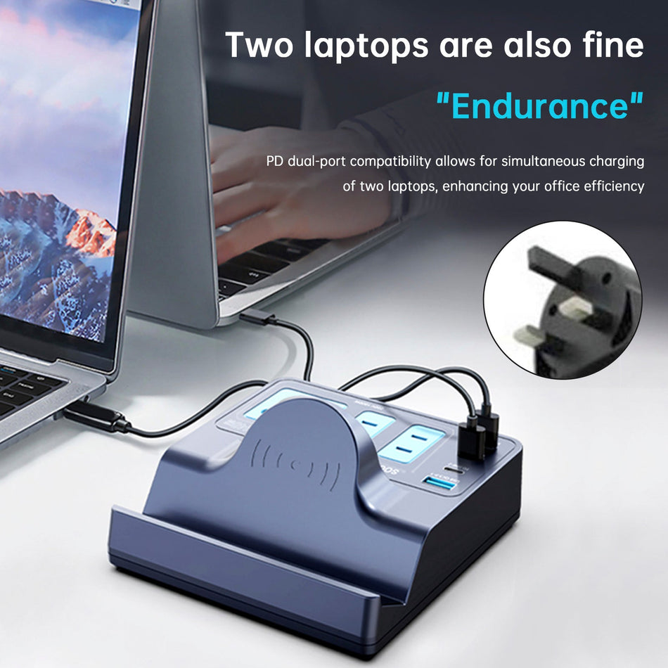 140W Smart Wireless Schnelle Lade Buchse High Power PD100W Notebook QC Lade