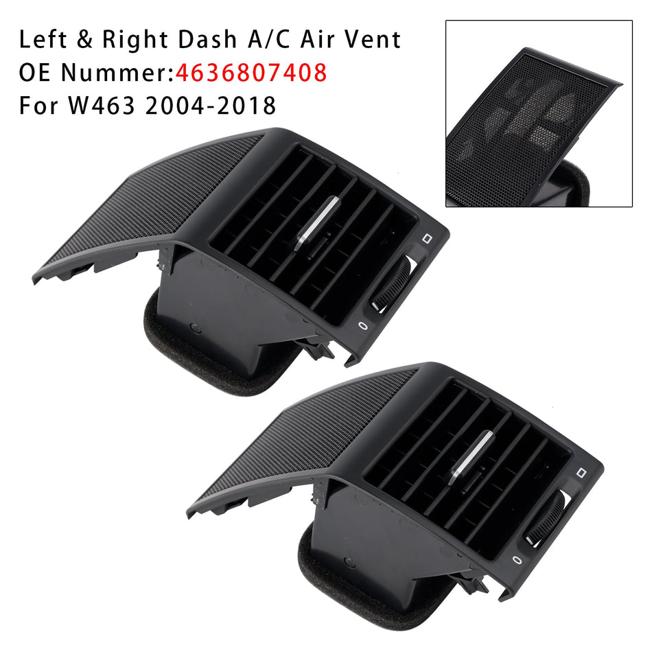 2004–2018 Mercedes W463 G-Klasse G500 G55 AMG Klimaanlage links und rechts 4636807408