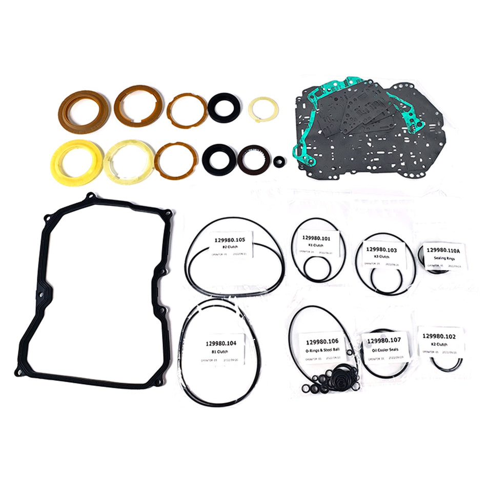 2005-2013 JETTA (1,9L DIESEL, 2,0L, 2,5L) 09G Getriebe Master Rebuild Kit Dichtung Kupplung Set TF60SN