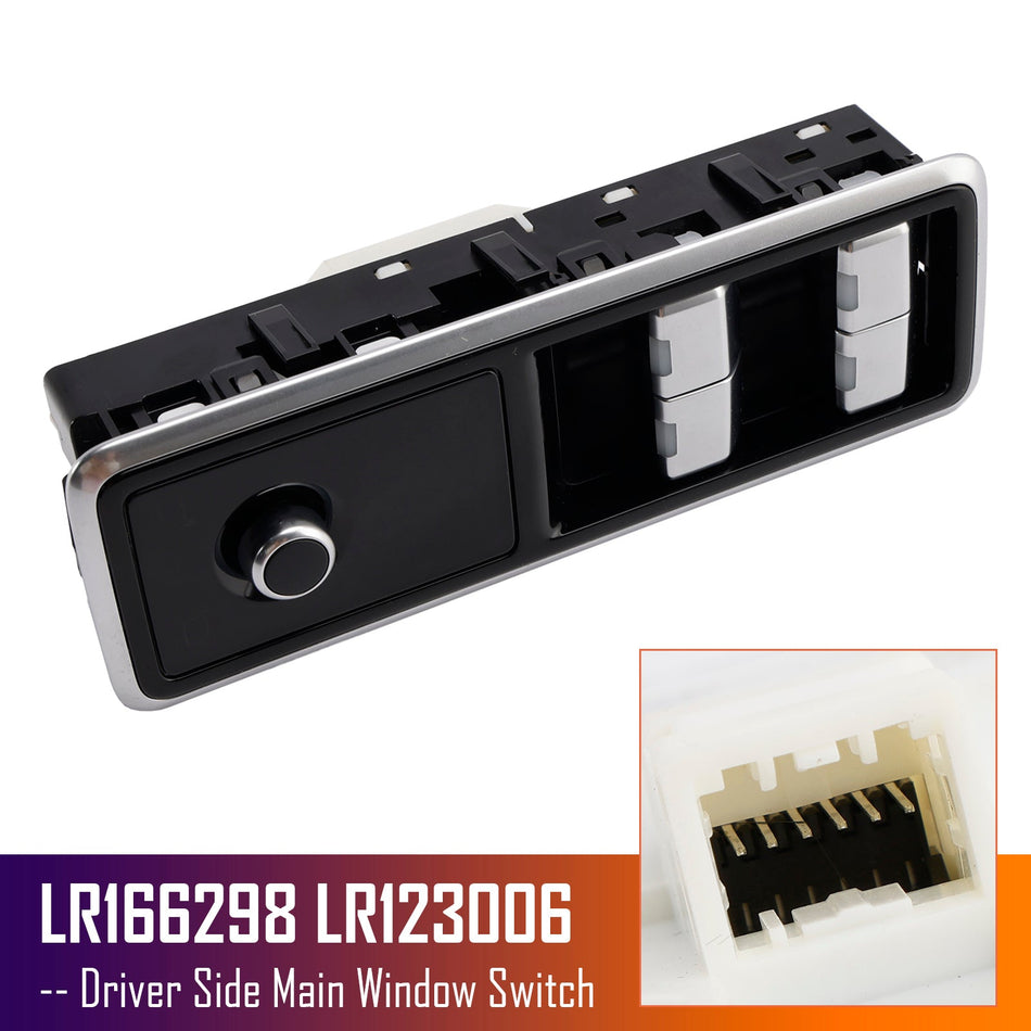 2018 2019 2020 Land Rover Range Rover Sport Hauptfensterschalter Fahrerseite LR166298 LR123006