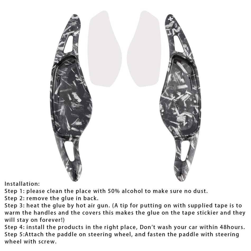 Lenkrad-Schaltwippen-Erweiterungen für BMW G01 X3 F97 X3M G02 X4 X4M