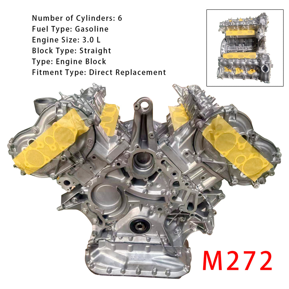 New M272 Engine Motor Assembly Für Mercedes R171 SLK300 C300 RWD 3.0L 2006-2011