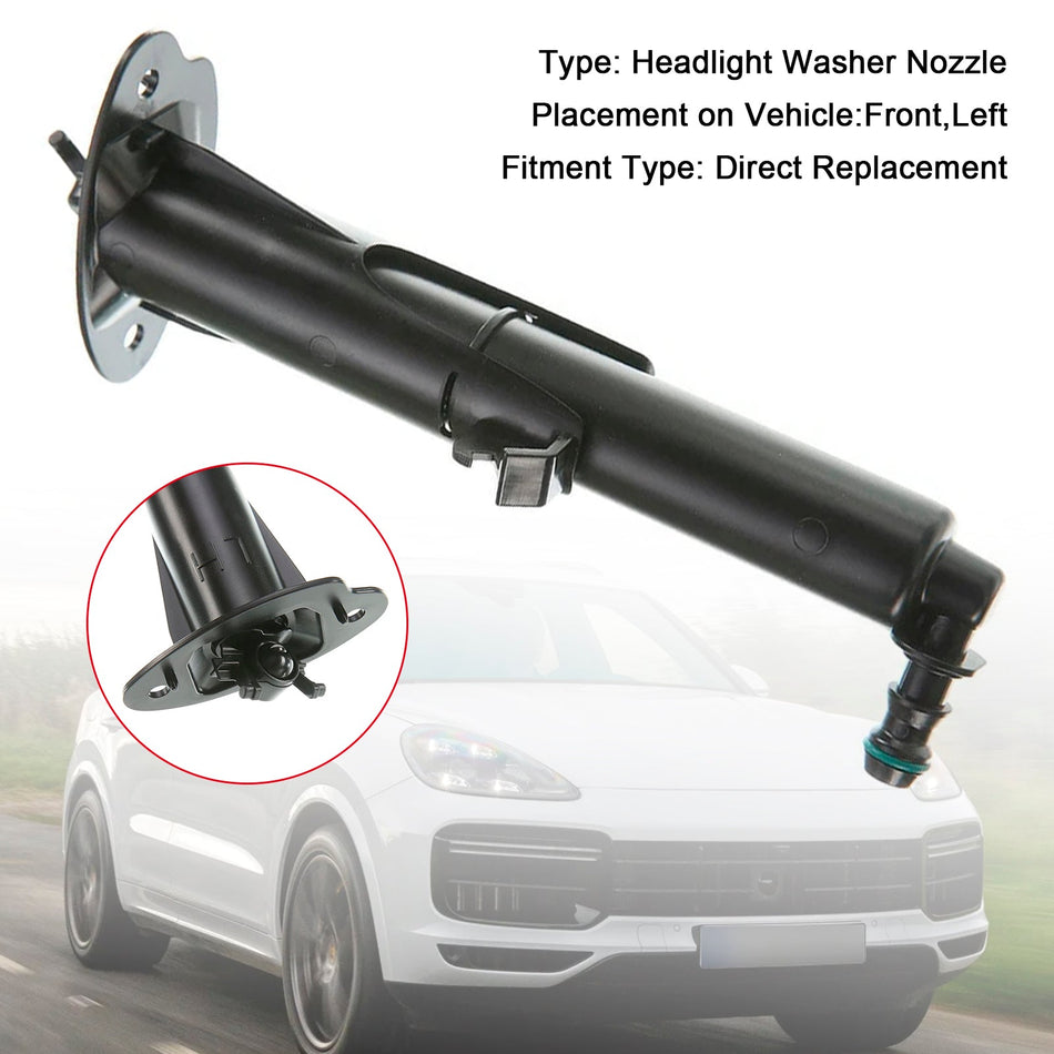 2015-2017 Porsche Cayenne Frontscheinwerfer-Waschdüse links 95862816110