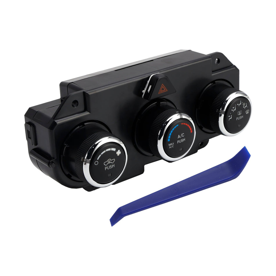 2013-2018 DODGE RAM 2500 PICKUP ohne Zweizonensteuerung mit Heckscheibenheizung A/C-Klimasteuermodul-Panel 68268189AA