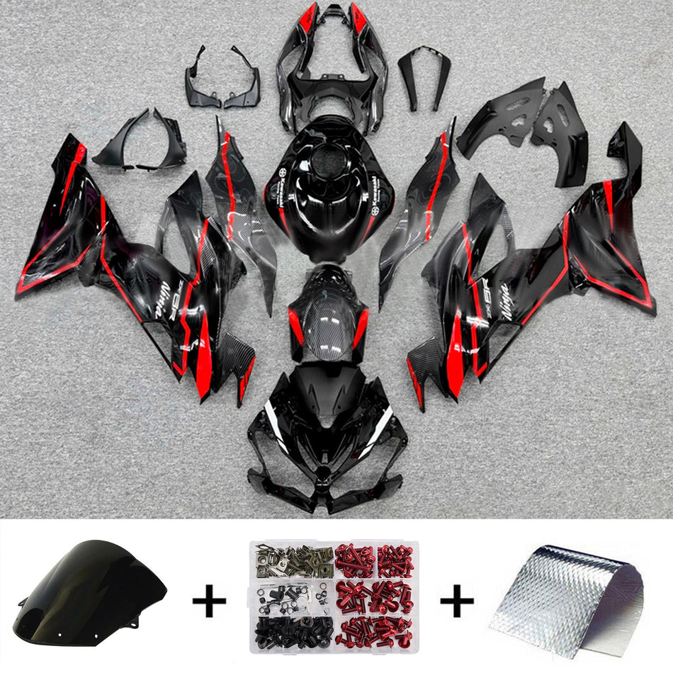 Verkleidungssatz aus ABS-Kunststoff, passend für Kawasaki ZX6R 2019-2023