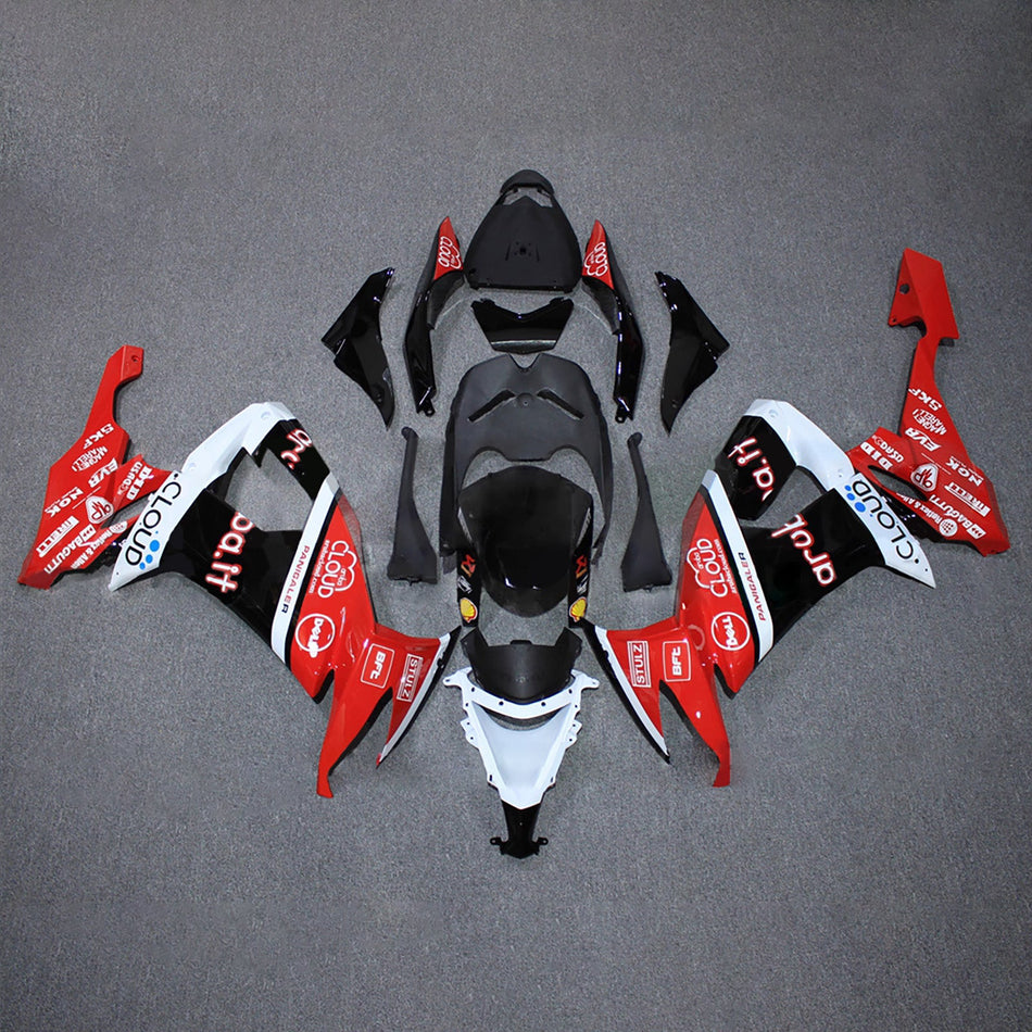 Verkleidungssatz aus ABS-Kunststoff, passend für Kawasaki ZX10R 2008-2010