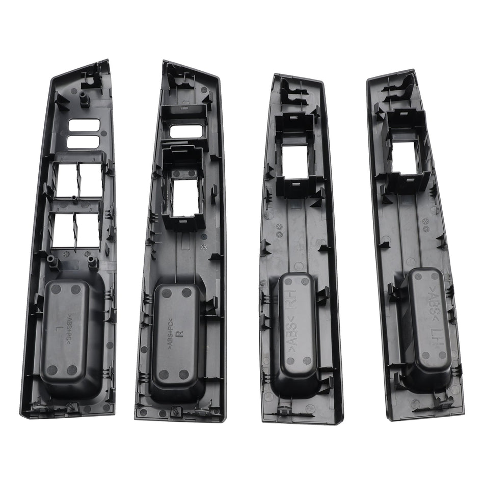 2011–2014 Toyota Vitz 4 Stück Fensterschalter Panel Blende Trim 74232–52550-C0 74231–52650-C0