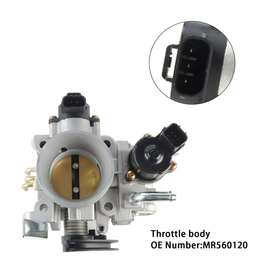 Drosselklappengehäuse MR560120 MN128888 Für Mitsubishi Lancer 2002-2007 SOHC 2.0L