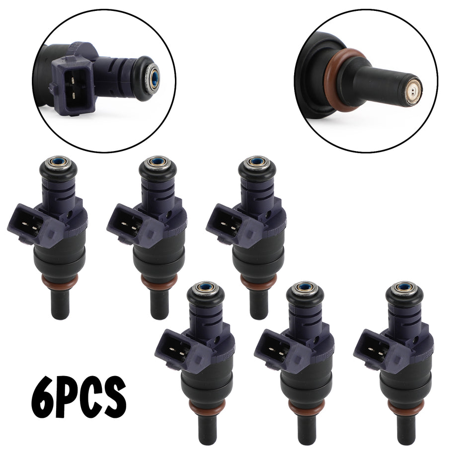 6Pcs Fuel Injectors 1439800 Für BMW 330CI 330I 530I X3 X5 Z3 Z4 01-06 3.0L