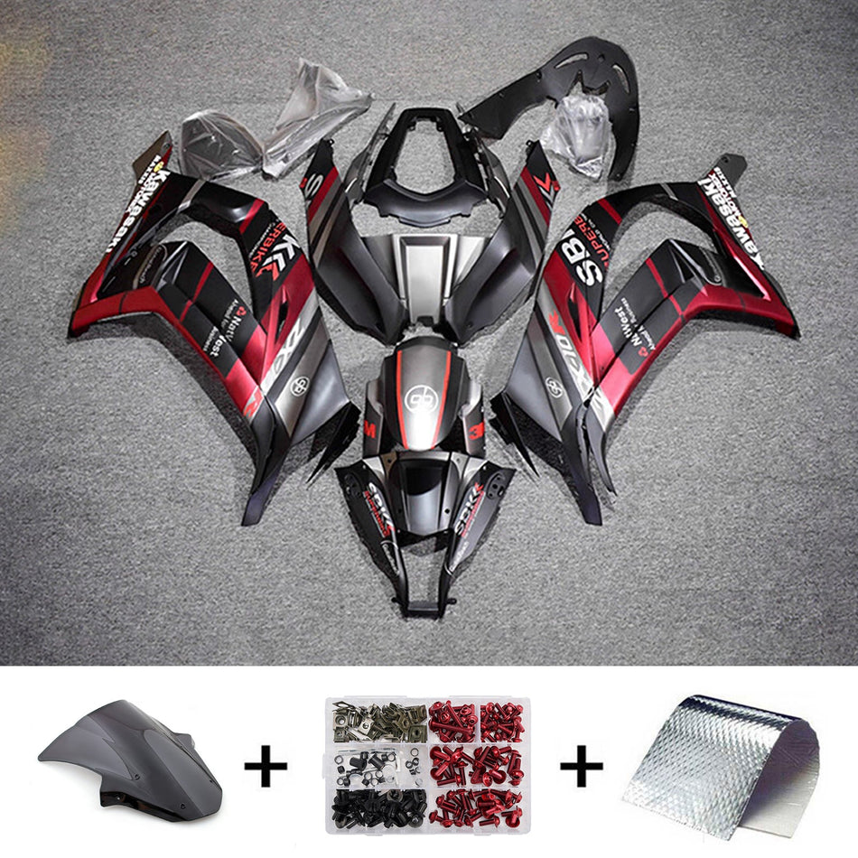 Verkleidungssatz aus ABS-Kunststoff, passend für Kawasaki ZX10R 2011-2015