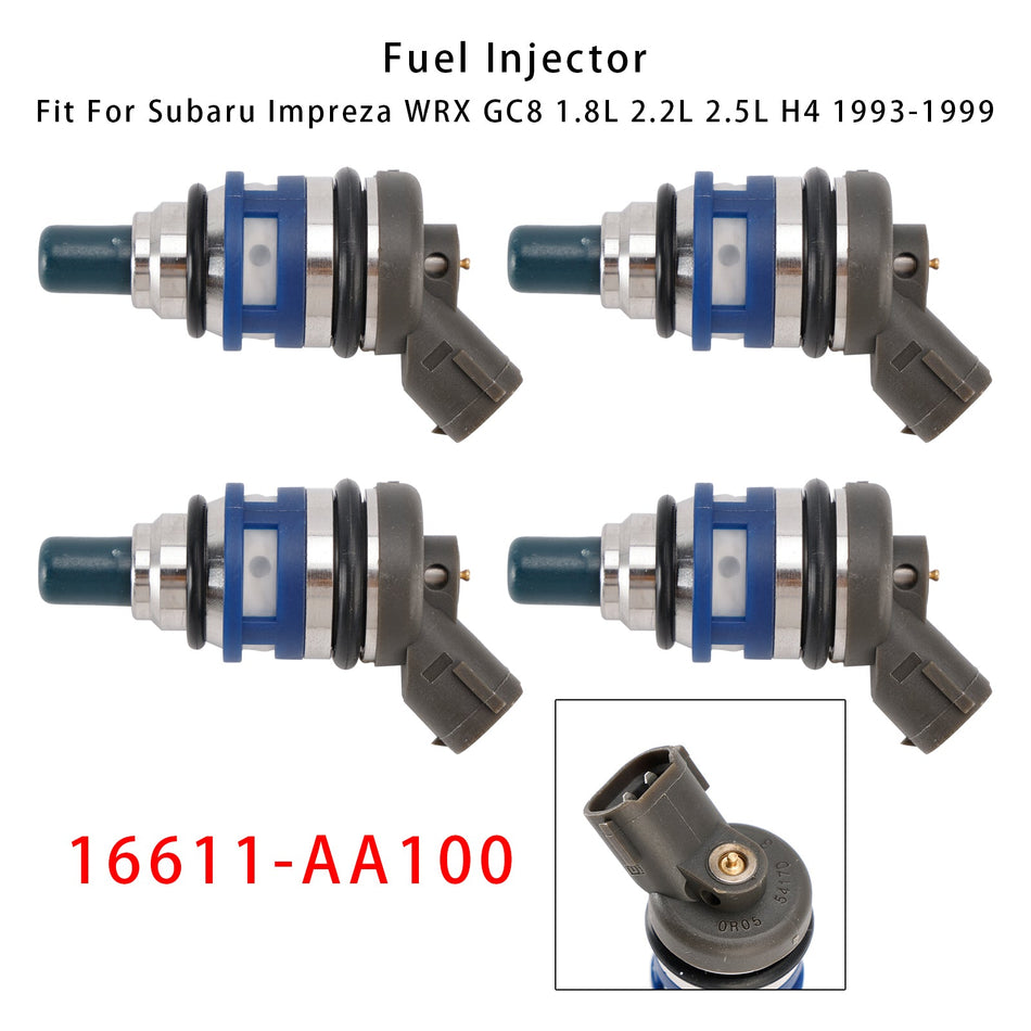 1993-1999 Subaru Impreza WRX GC8 4 Stück Einspritzdüsen 16611-AA100