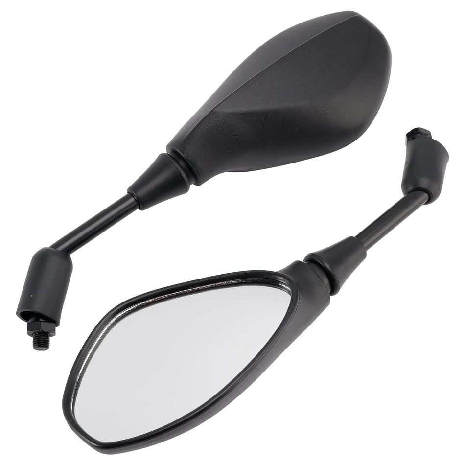 Schwarze Rückspiegel (Paar), 10 mm, für BMW F800R 2005-2026 und S1000R 2013-2020