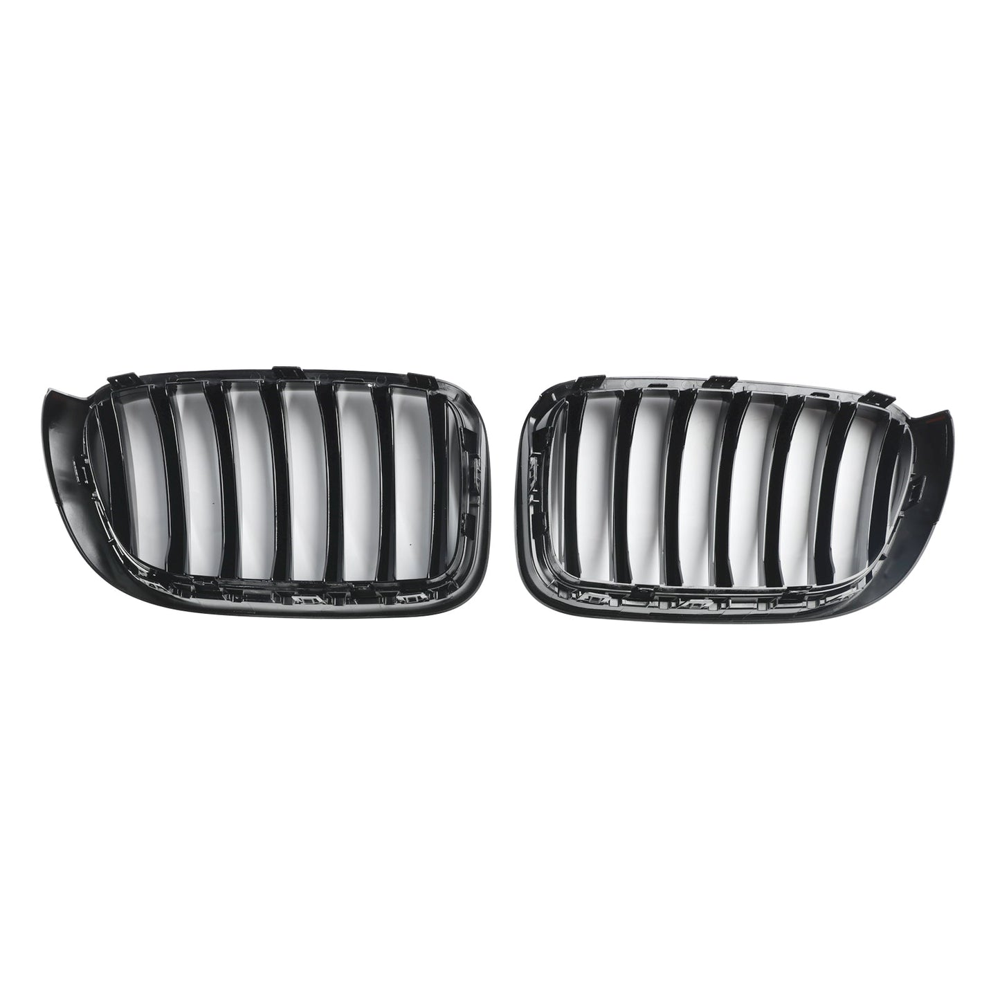 Glänzend schwarz Frontstoßstange Nierengrill Grille für BMW X3 X4 F25 F26 2014-2017