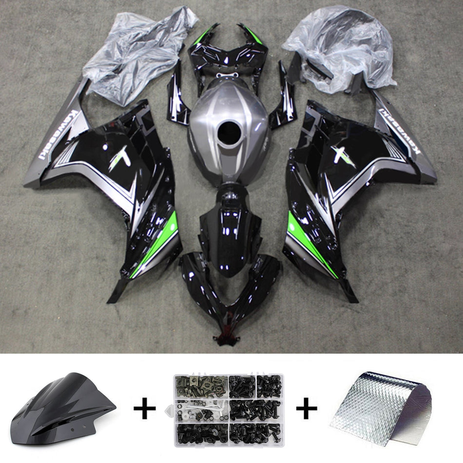 Verkleidungssatz aus ABS-Kunststoff, passend für Kawasaki EX300 Ninja300 (2013-2024)