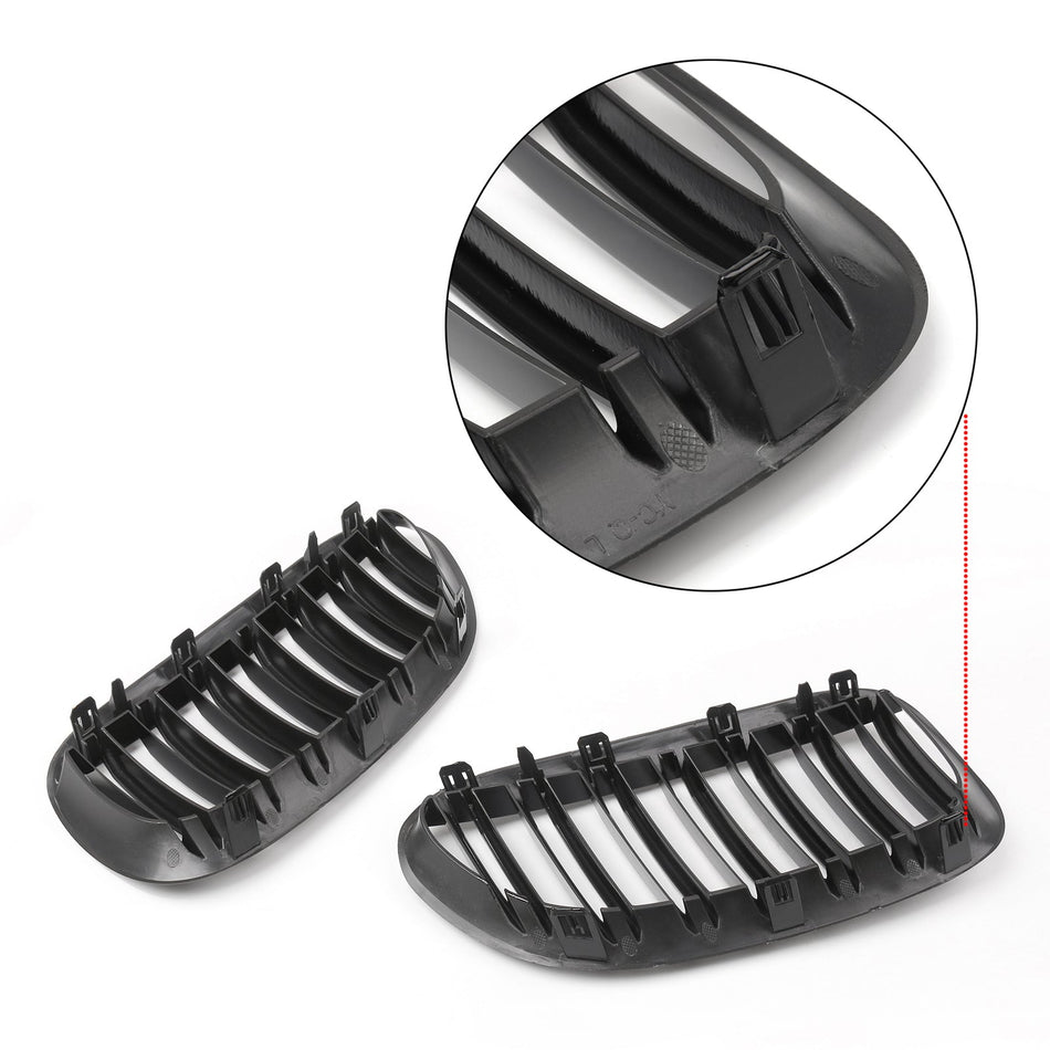 2004–2010 BMW E63 E64 M6 645Ci 650i M6 Paar Frontstoßstange Haubengrill