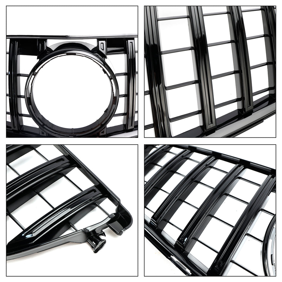 GT Style Front Bumper Grille Grill Für Benz C-Class W204 C300 C350 2008-2014