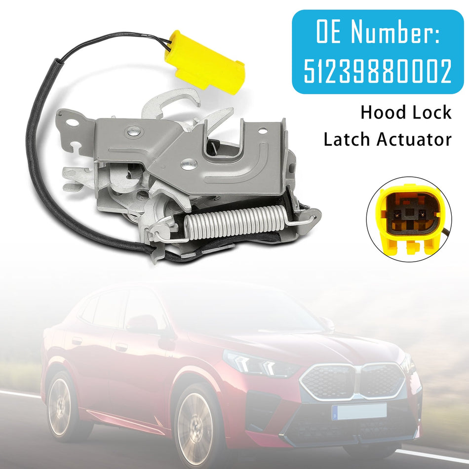 2024–2025 Für BMW X2 U10 20d xDrive 2.0 SUV Motorhaubenverriegelung vorne rechts 51239880002