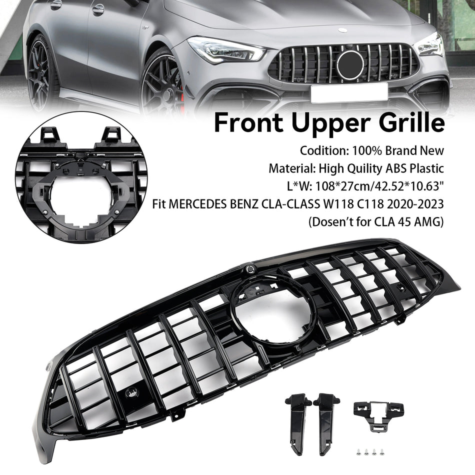 Sport Panamericana Kühlergrill für Mercedes CLA Class C118 W118 2020-2024 GT