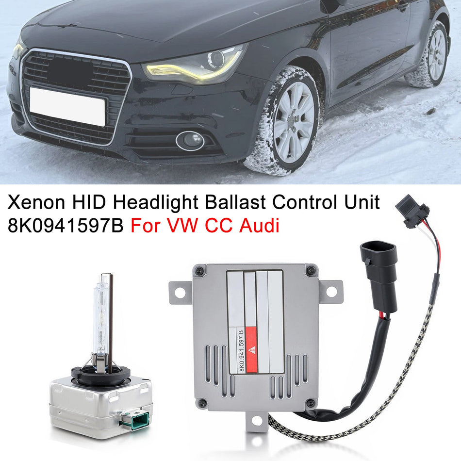 Xenon-HID-Scheinwerfer-Vorschaltgerät Steuergerät 8K0941597B für VW CC Audi